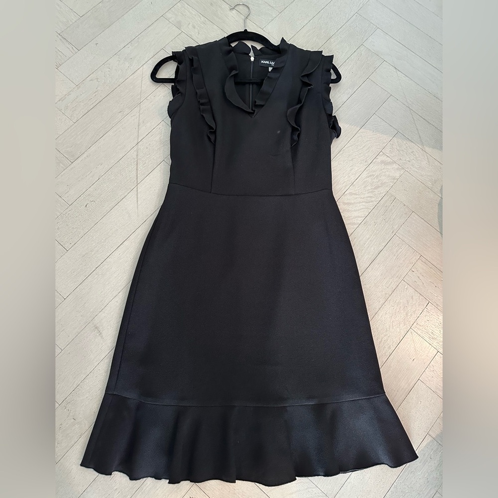 Black Karl Lagerfeld Paris Dress - Picture 3 of 5